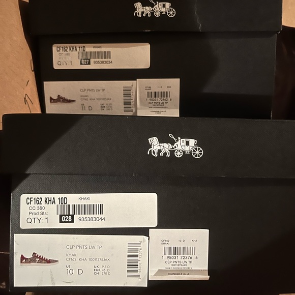 🐶Coach X Peanuts Low Top Sneaker Snoopy Woodstock men’s - Picture 5 of 7